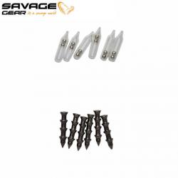 DESTOCKAGE ! Rattle & Spike Savage Gear Kit 1.9G 6+6pcs