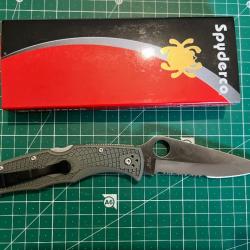 Spyderco Endura Foliage Green lame Combo