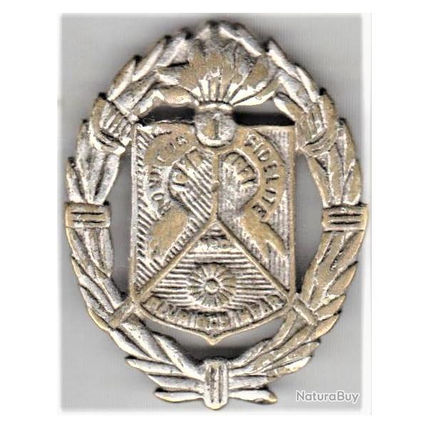 1 REC/ EO. 1 Rgiment Etranger de Cavalerie/ Extrme-Orient. Insigne de coiffure grand modle  8