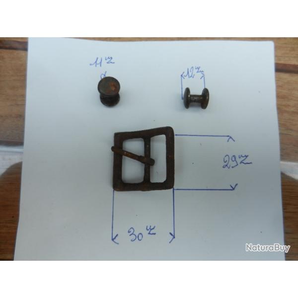 petites pices pour bretelle de fusil et carabine ancienne