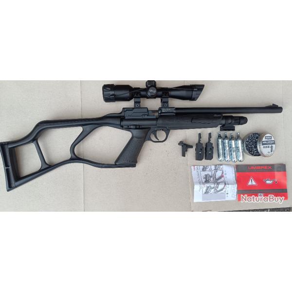 KIT CARABINE UMAREX RP5 CO2 - 5,5 mm 11 joules