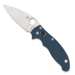 Couteau "Manix 2" SPY27 / G10 bleu [Spyderco]