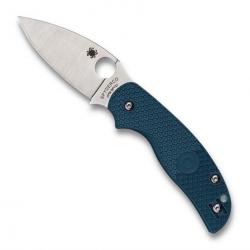 Couteau "Sage 5" SPY27 / nylon-fibre de verre bleu [Spyderco]