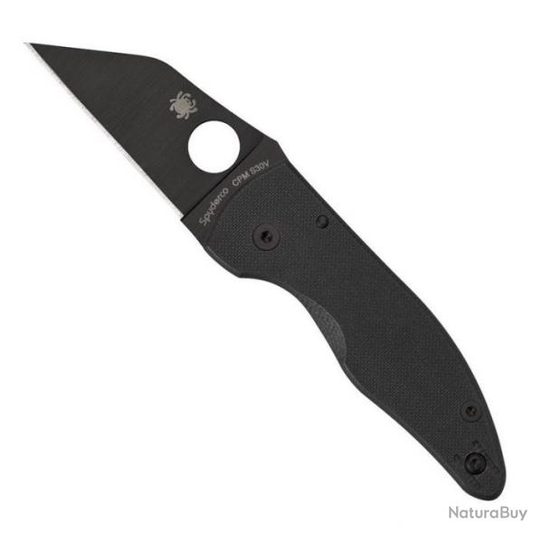 Couteau "MicroJimbo", Finition DLC noir [Spyderco]