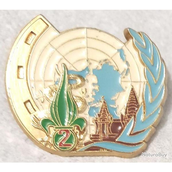 2 REI/ 2 Cie. Cambodge. Camerone matricul. SM.FIA pins.