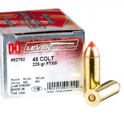 20 Cartouches 45 Colt 225 gr FTX® LEVERevolution