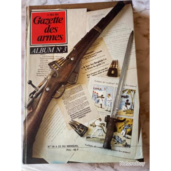 Album Gazette des armes numro 18 a 23