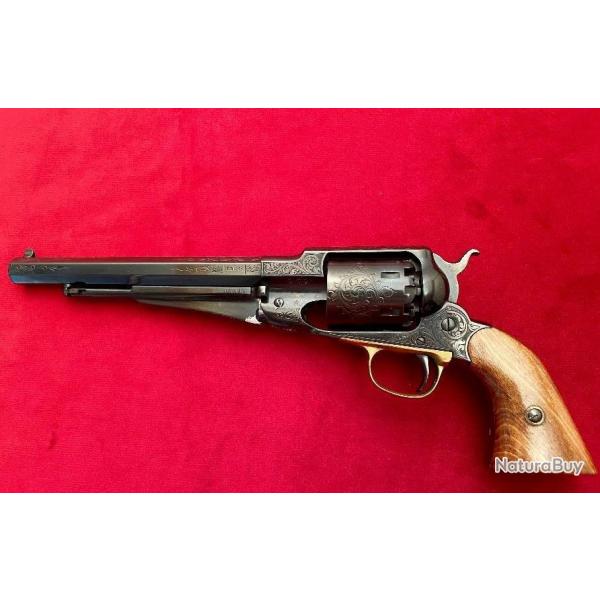 Remington 1858 - Santa Barabara - Grave type 2 - Trs Rare - Poudre Noire - Collection