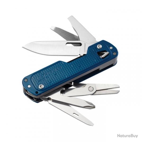 Couteau multifonctions Leatherman Free T4 - Bleu marine