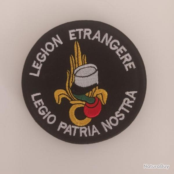 Patch brod lgion trangre ( legio patria nostra) diamtre 8cm velcro