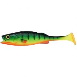 Leurre Souple LMAB Barsch Kofi Perch Shad 23cm Fire Tiger