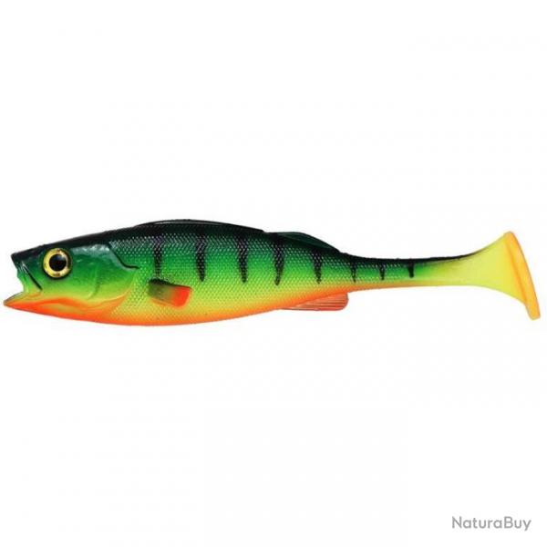 Leurre Souple LMAB Barsch Kofi Perch Shad 23cm Fire Tiger