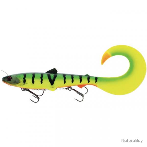 Leurre Souple Westin Bullteez Curltail Inline RNR 33cm 230g Tiger Perch 33cm