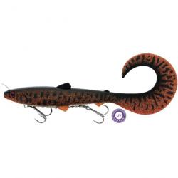 Leurre Souple Westin Bullteez Curltail Inline RNR 33cm 230g Motoroil Burbot 33cm