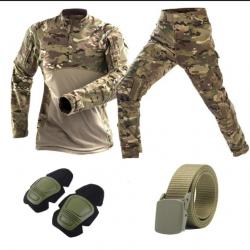 Tenue de combat / Lot de vêtements et accessoires militaires  Ubas Pantalon Ceinture NEUF