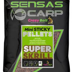 Pellet Sensas Mini Sticky Pellets Super Skrill 700G