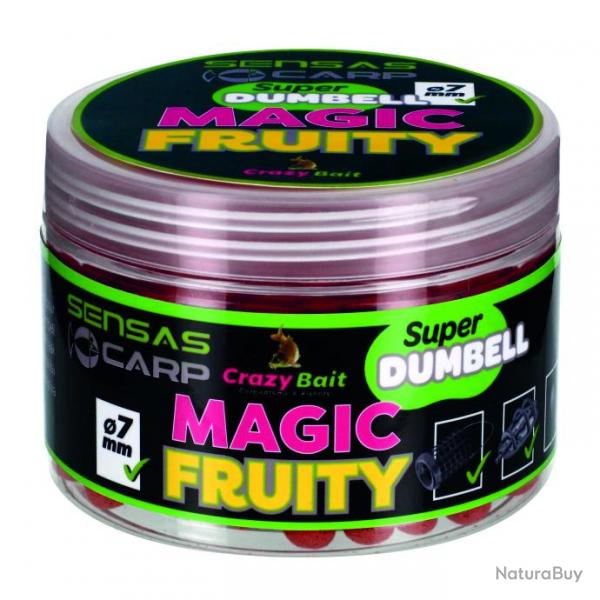 Pellet Sensas Super Dumbell 7Mm Magic Fruity 80G