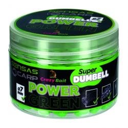 Pellet Sensas Super Dumbell 7Mm Power Green 80G