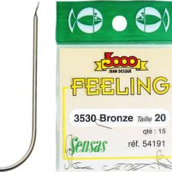 Sachet Hamecons Sensas 3530 Bronze N'20