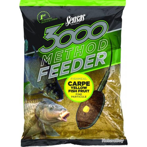 Amorce Sensas 3000 Method Carpe Yellow 1Kg