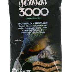 Amorce Sensas 3000 Barbeau Fromage 1Kg