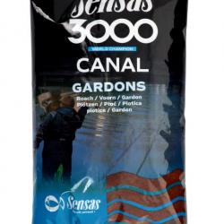 Amorce Sensas 3000 Super Canal "Gardons" 1Kg