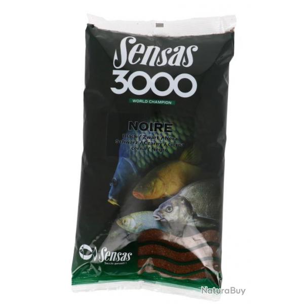 Amorce Sensas 3000 Noire 1Kg