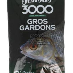 Amorce Sensas 3000 Gros Gardons Noire 1Kg