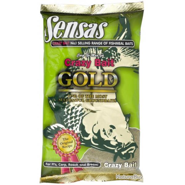 Amorce Sensas Crazy Bait Gold 1Kg