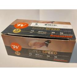 Cartouches WINCHESTER SUPER SPEED calibre 12 70 36 grs