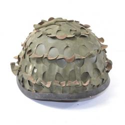 Casque F1 Armée Française 1988 Surplus militaire survie sécurité déco airsoft paintball. Camo salade