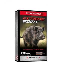 Lot de munition winchester Extreme point 270 wsm / 5 boîtes / 100 munitions