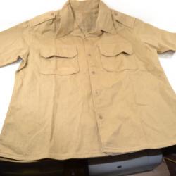 Chemise épaisse Armée Française Indochine - TFEO Atelier militaire de coupe et confection Saïgon