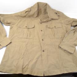 Chemise Armée Française Indochine - TFEO  ? Fabrication locale ?