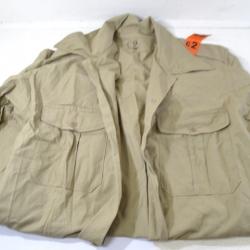 Chemise Armée Française 1954, Guerre d' Indochine. Taille C2