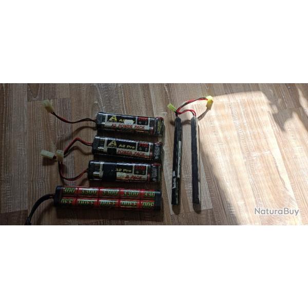 Lot Batterie AEG airsoft