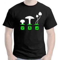 TEE SHIRT - CHAMPIGNONS - Cueillette Ramassage Psylo Amanite humour drôle idée cadeau noël collégue