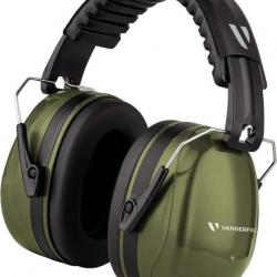 Casque anti bruit adulte réglable pliable protection auditive Vanderfields Pour Tir Chantier