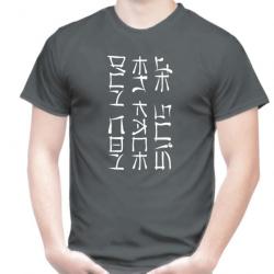 T-SHIRT - Je suis en face d'un con - écriture Chinoise Japonnaise Kanji - Idée cadeau noël Humour