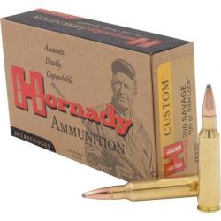 Balles Hornady Custom 250 Savage 100GR Interlock