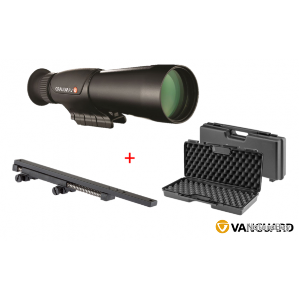 Pack Demi-Jumelle Vanguard Endeavor 9x65 HXD + Compensateur Haut De Gamme