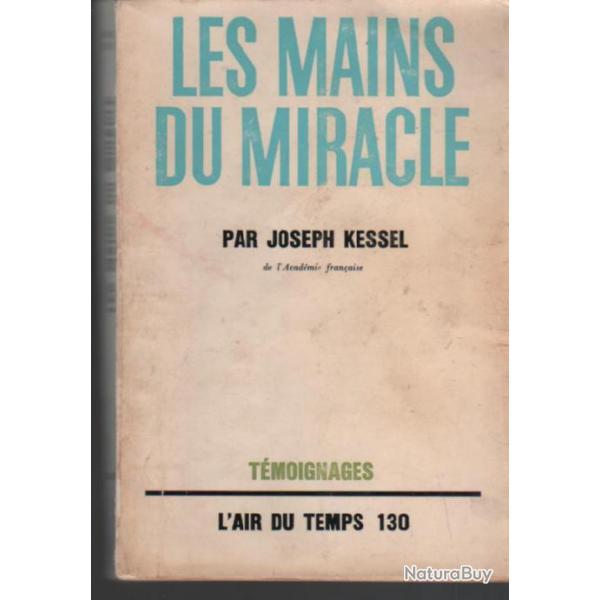 Les mains du miracle , joseph kessel, himmler , kersten