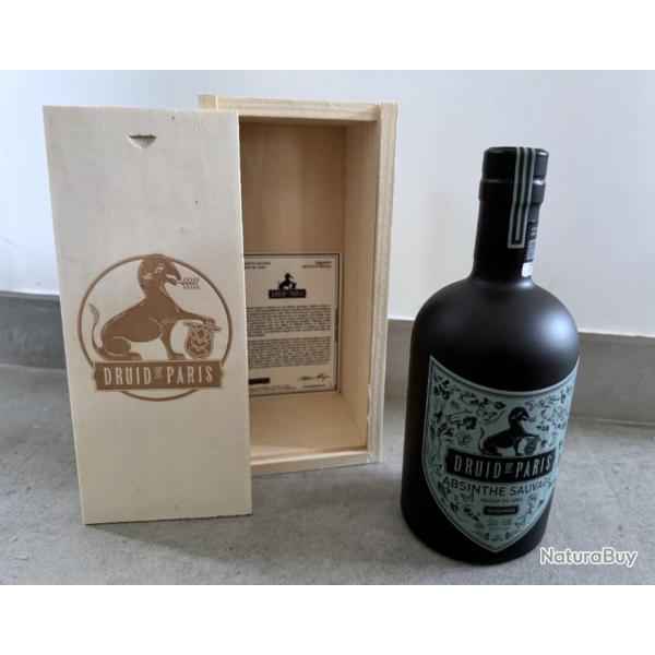 FRANCE - RARE ABSINTHE SAUVAGE DRUID OF PARIS massif du Jura 65 - # 557 / 600