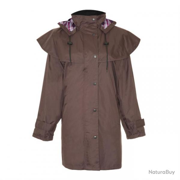 Manteau impermable Windsor Champion Marron Femme