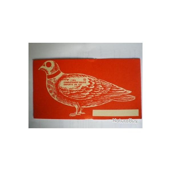 250 CIBLES PIGEON  DE TIR FORAIN(A007)