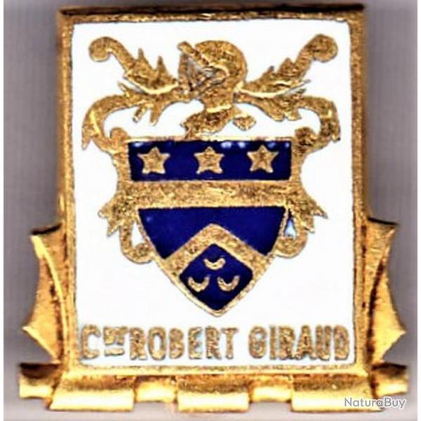 Commandant Robert Giraud. Aviso. mail grand feu. insigne de boutonnire. P.Arthus Bertrand.