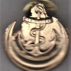 Marine Nationale en Algérie. époque Française. Insigne de coiffure. SM.pin's.