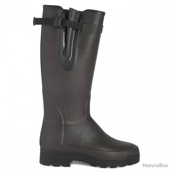 Bottes Le Chameau Vierzonord Doubles noprne Marron fonc