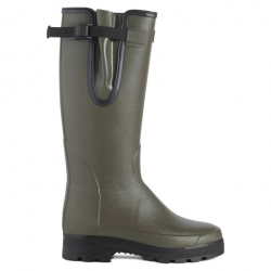 Bottes Le Chameau Vierzonord - Doublées néoprène - Vert foncé / 39