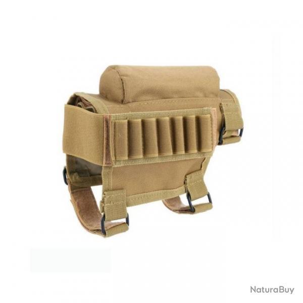 BUSC DE CROSSE GAUCHER OU DROITIER AVEC CARTOUCHIRE - BEIGE - LIVRAISON GRATUITE !!